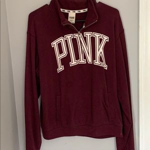 VS Pink Maroon Sweatshirt